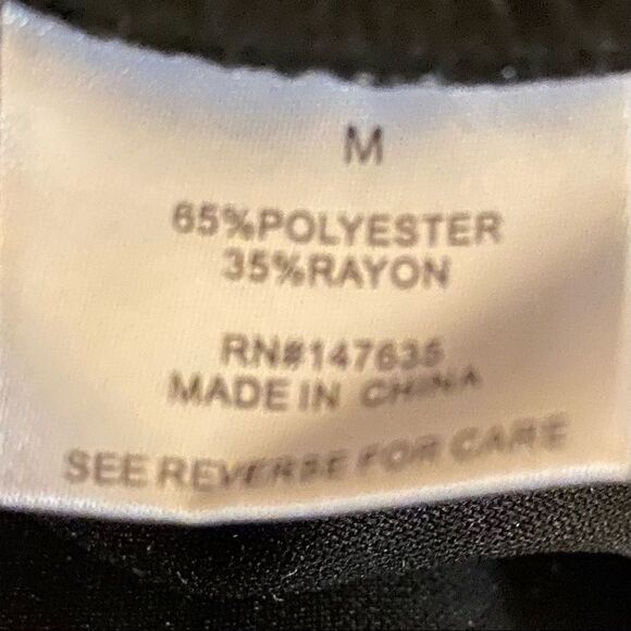 NWT Free Generation LA Gray Ruffle Strong Shoulder Fit & flare Mini Dress M - Picture 9 of 10